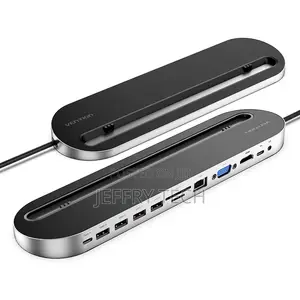 Vention Type C to Multifunctional 12 in 1 Docking Station