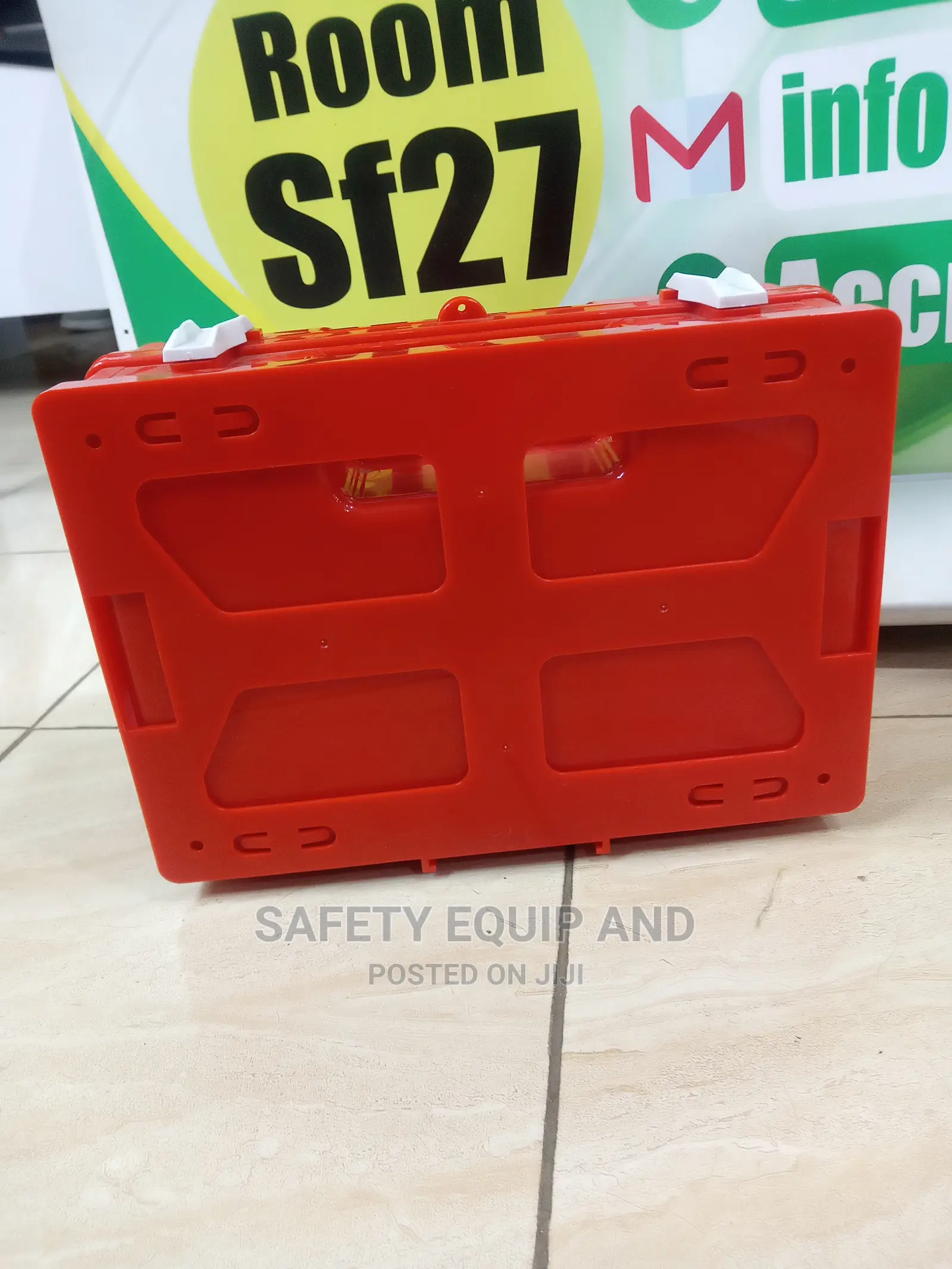 Orange Medium Safety Aid Box