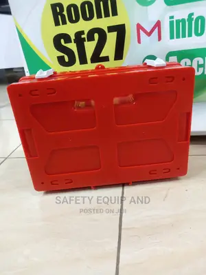 Orange Medium Safety Aid Box