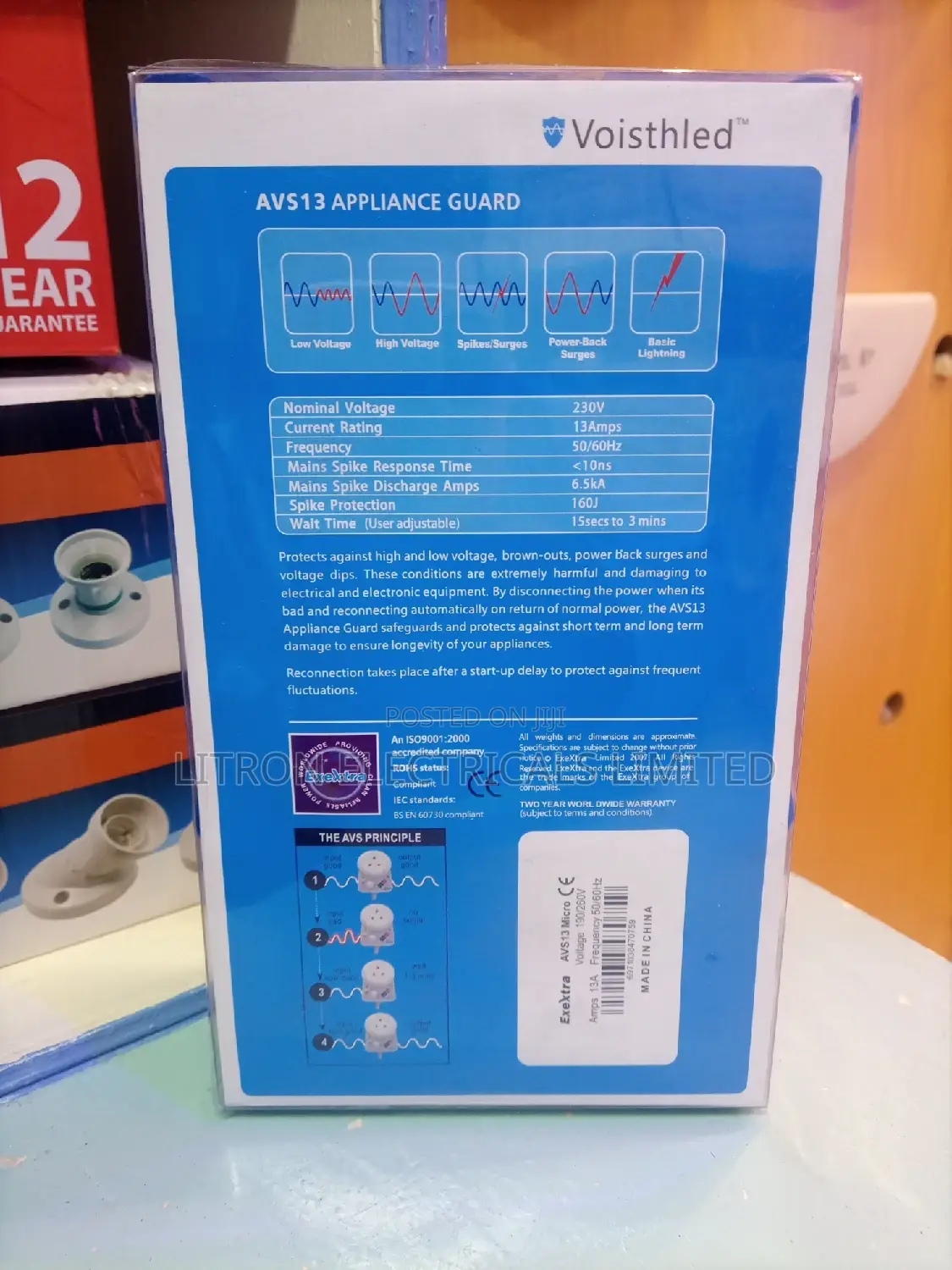 Avs 13, Voltage Protector