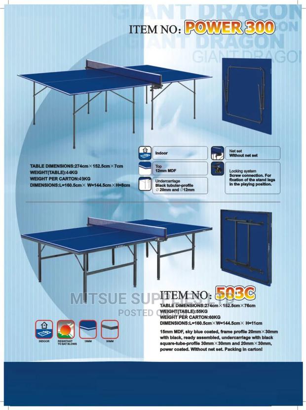 Professional Table Tennis Table Without Wheels - main view