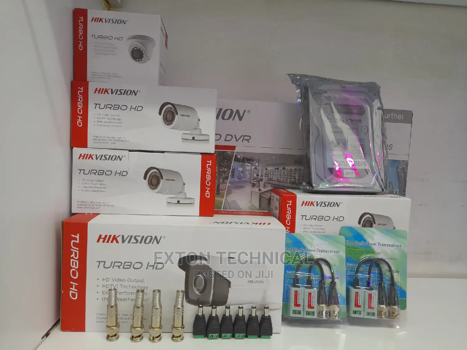 Hikvision 2mp Cctv Camera Complete Kit