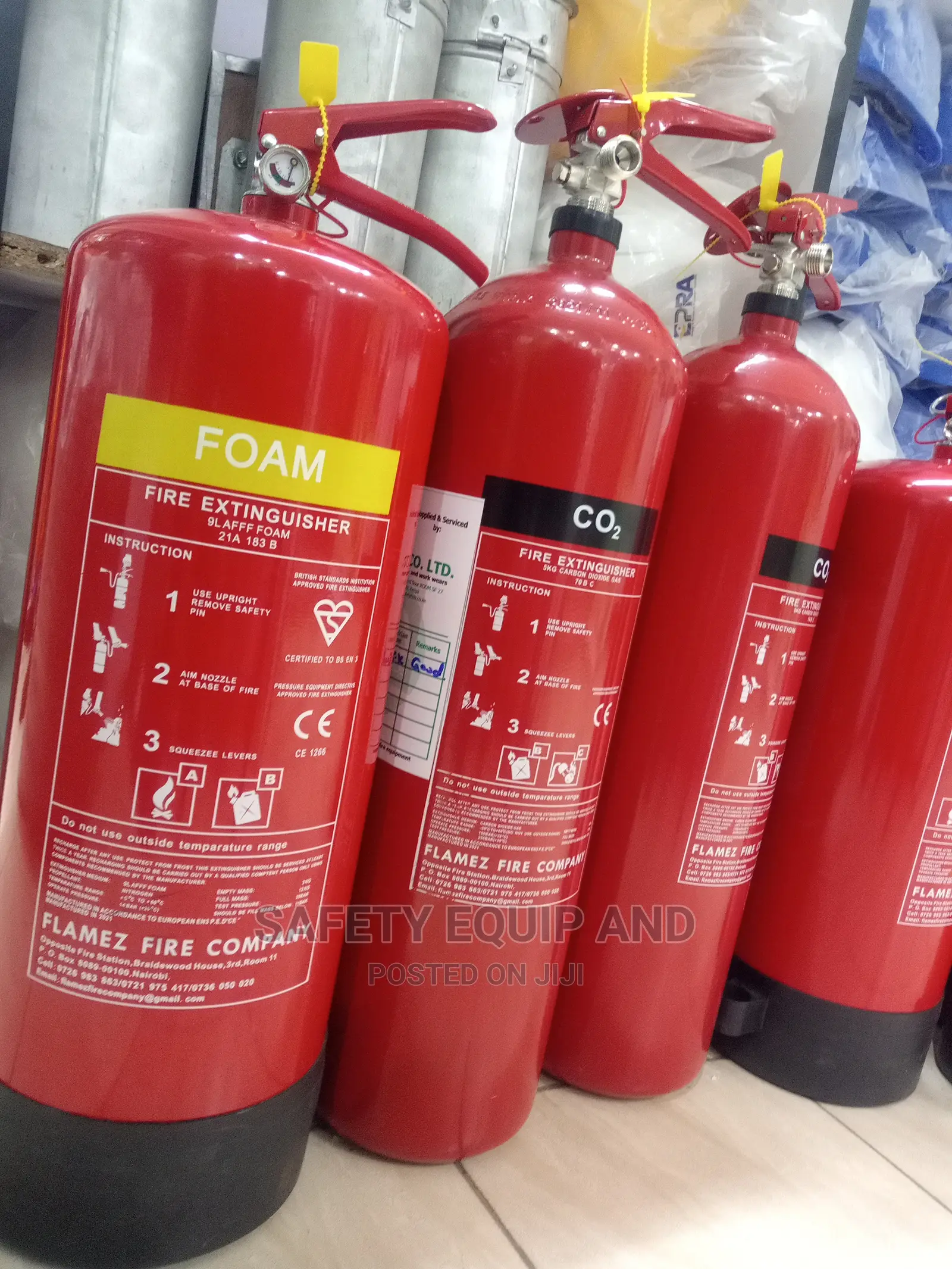 Form Fire Extinguishers- 9litres
