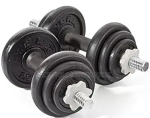 Brand New Black 20 Kgs Dumbbells