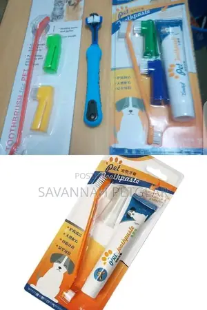 Dog Toothpaste Toothbrush Dental Set