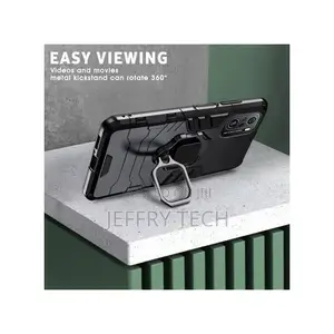 Metal Ring Cover for Xiaomi Redmi Note 10s - Black