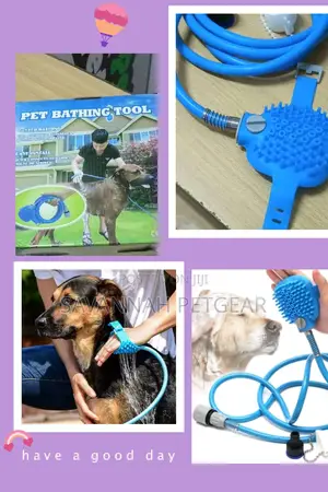 Pet Dog Bathing Massage Gloves