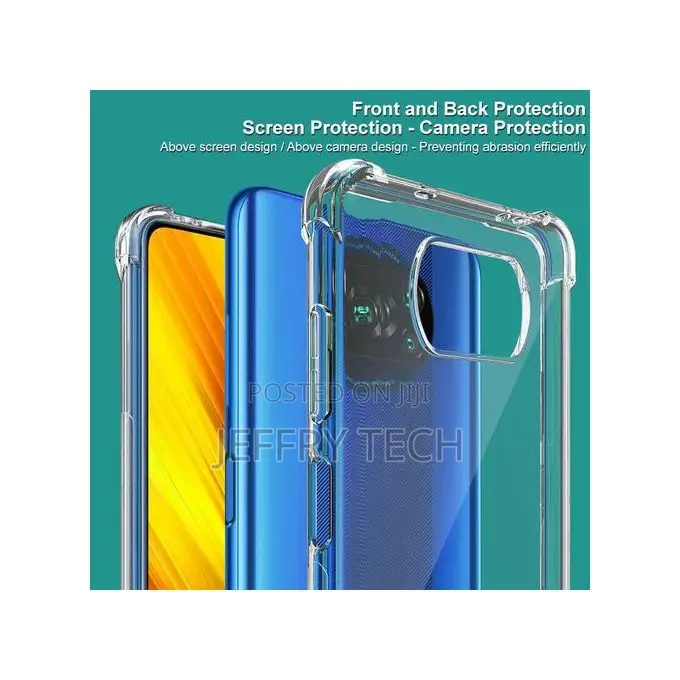 Xiaomi Poco X3 Anti Shock Transperent Case