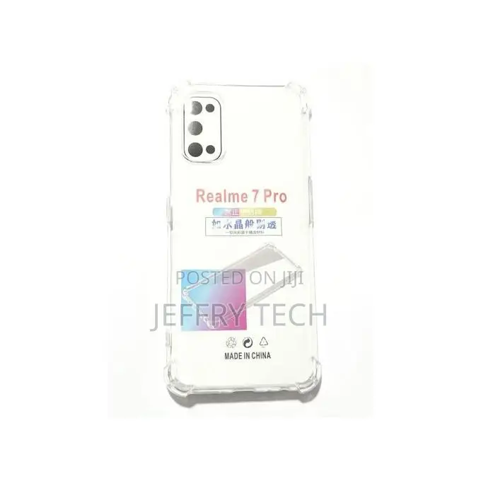 Realme 7 Pro TPU Full Back Cover Hard - Clear