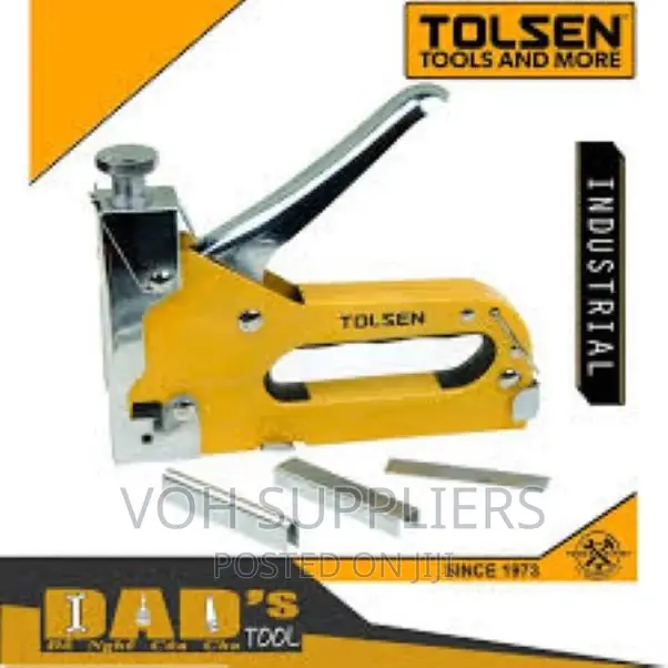 Tolsen (Industrial) Heavy Duty 3 Way Staple Gun 4-14mm
