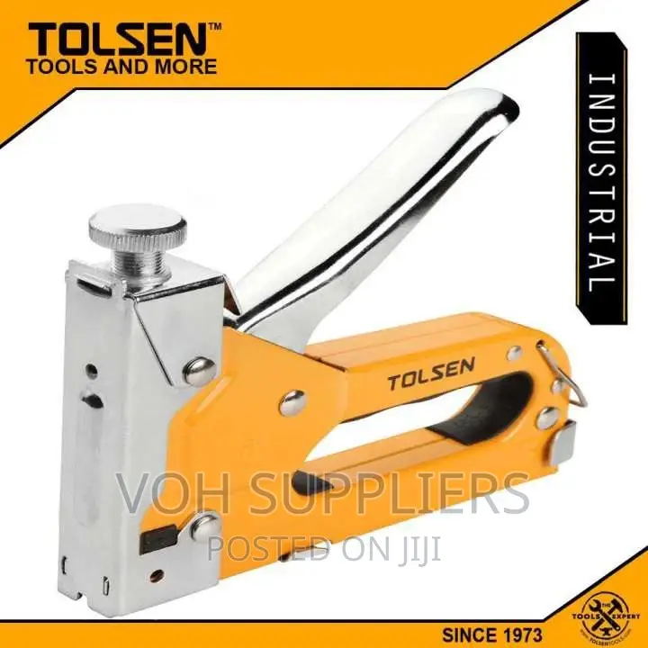 Tolsen (Industrial) Heavy Duty 3 Way Staple Gun 4-14mm