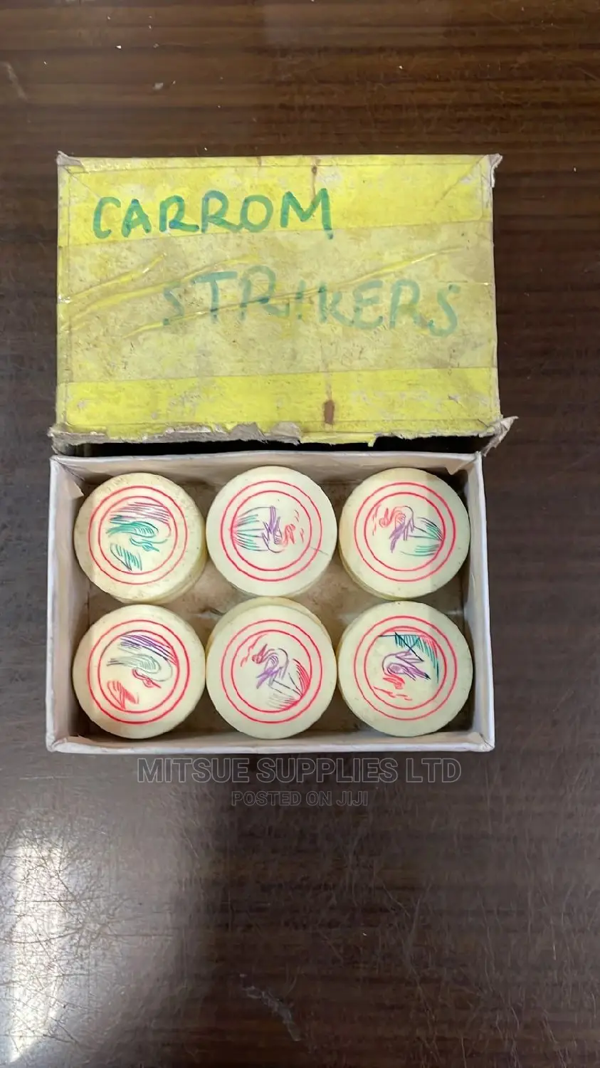 Pair of Carrom Striker for Carrom Board Game