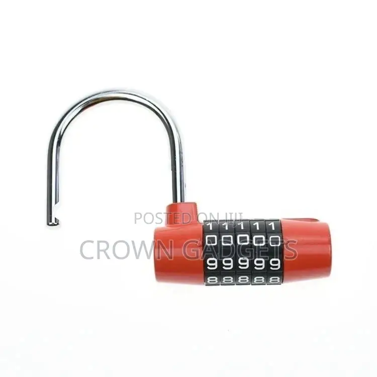 5 Digit Combination Padlock-Colourful
