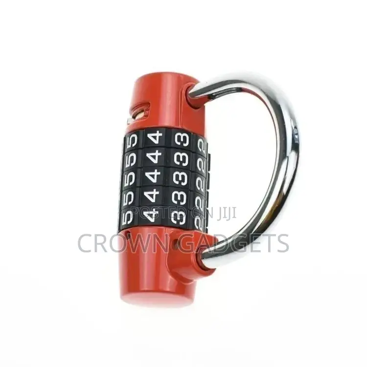 5-Digit Combination Resettable Padlock