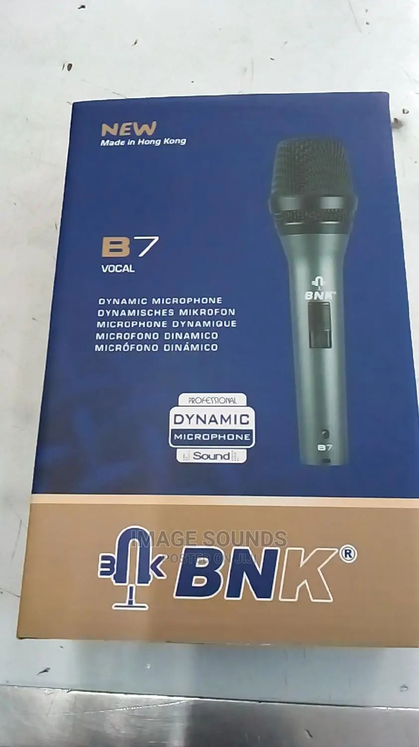 Dynamic Corded Microphone B7