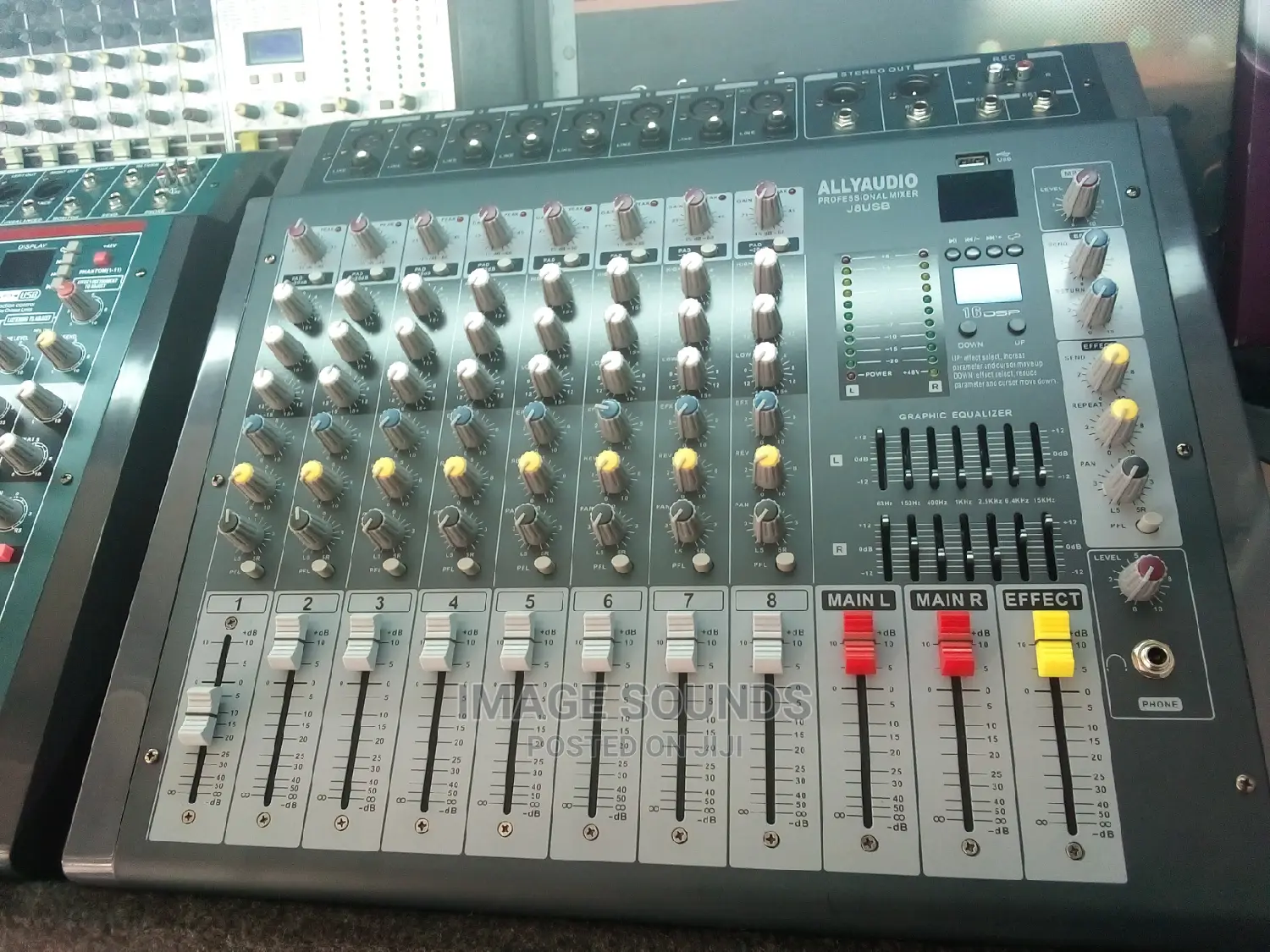8ch Ally Audio Powered Mixer - 806