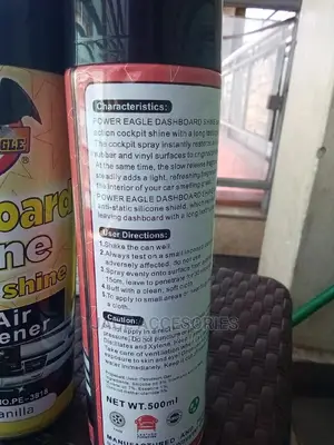 Dashboard Shine With Vanilla, Strawberry Scent