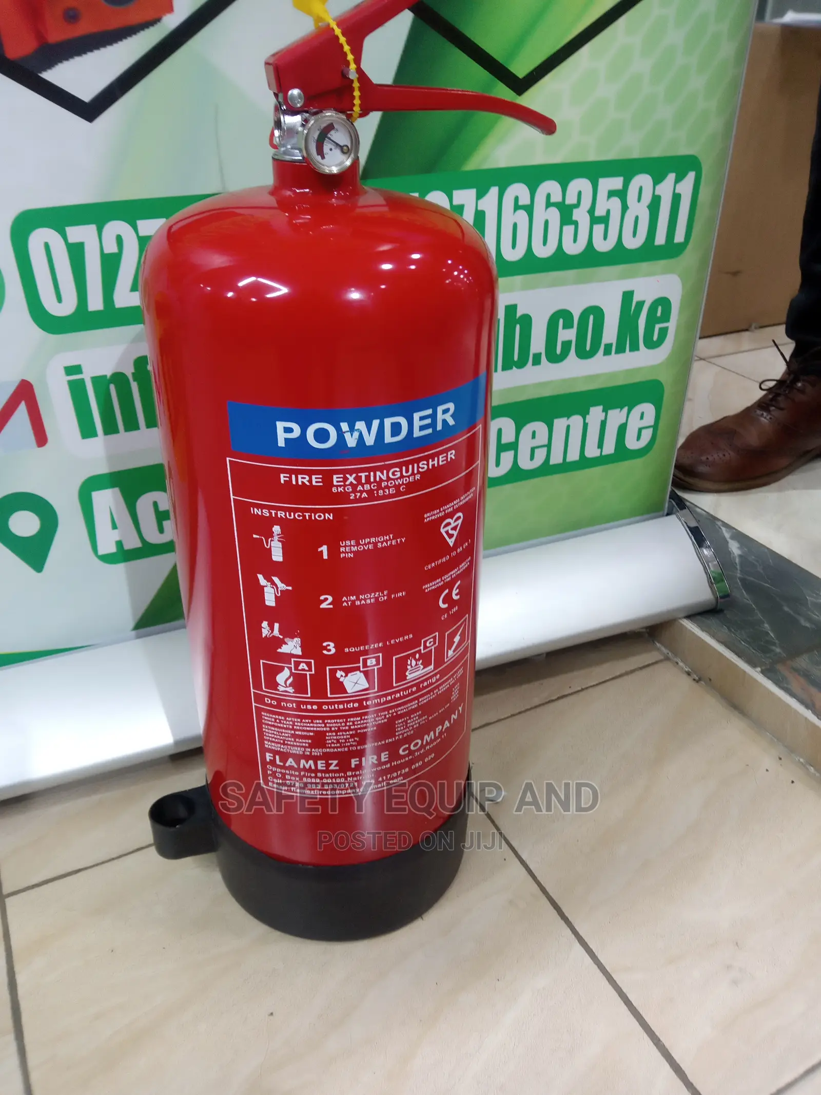 9kg Fire Extinguishers Now Available in Nairobi Central Safetywear