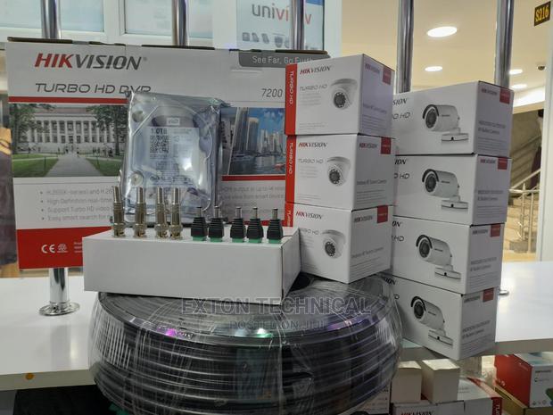 Hikvision Cctv 7 Cameras Fully Packaged