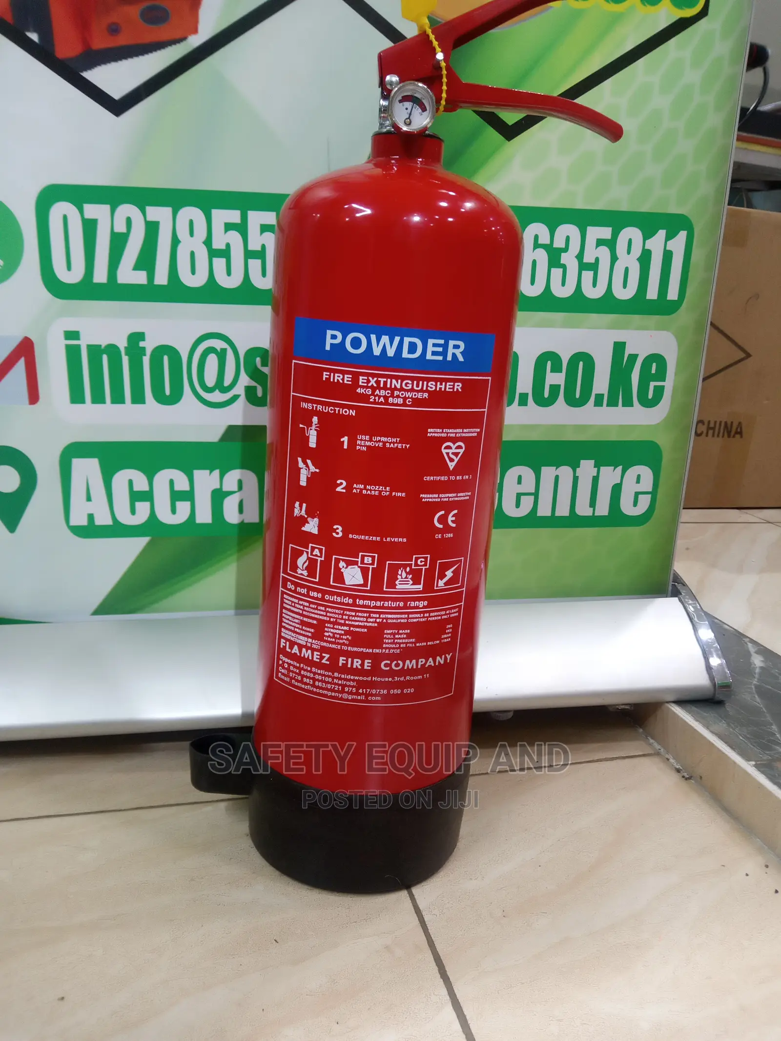 Powder-Dry Fire Extinguishers-6kg