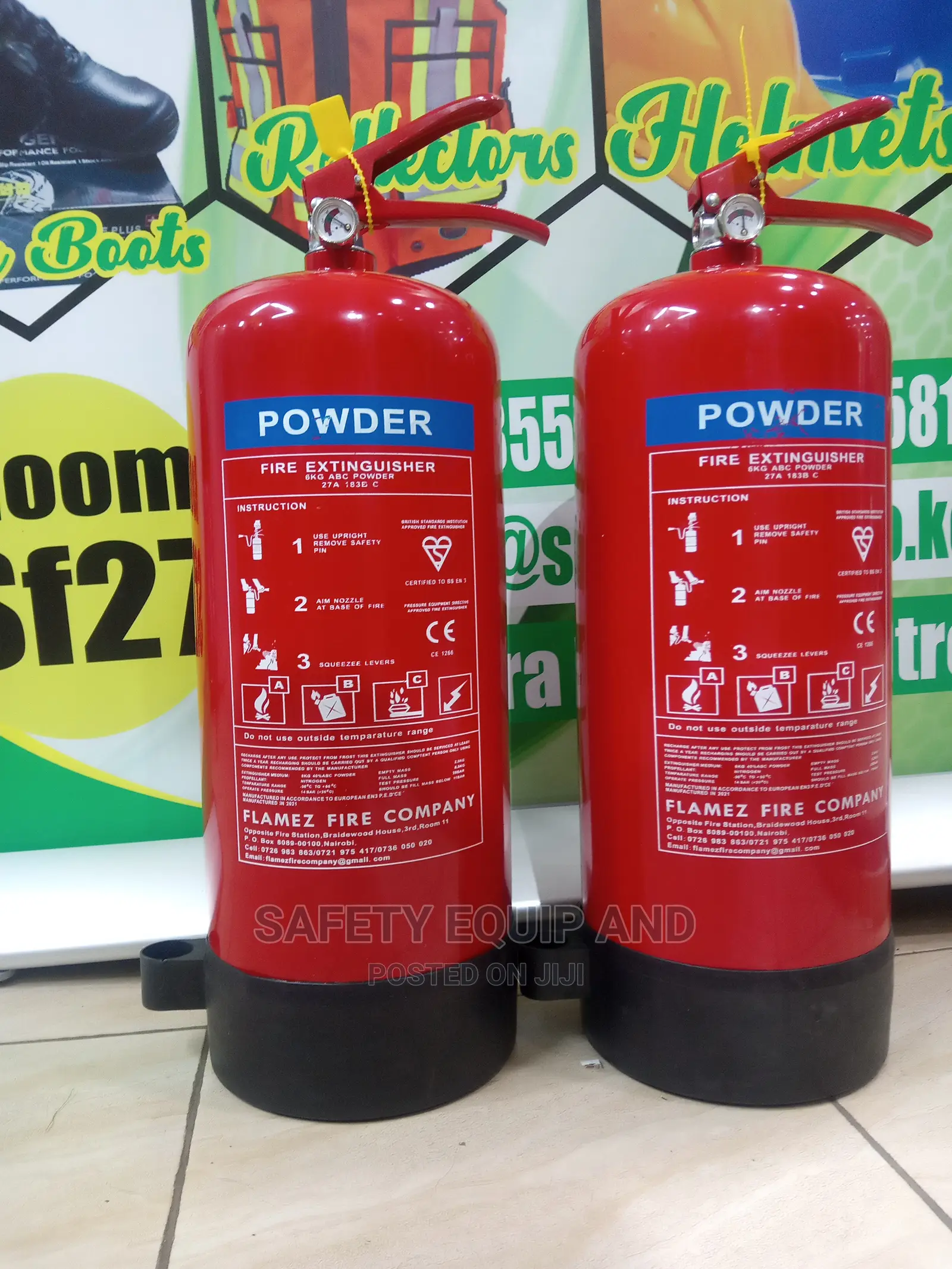 Powder Pressure Type Fire Extinguishers on Sale