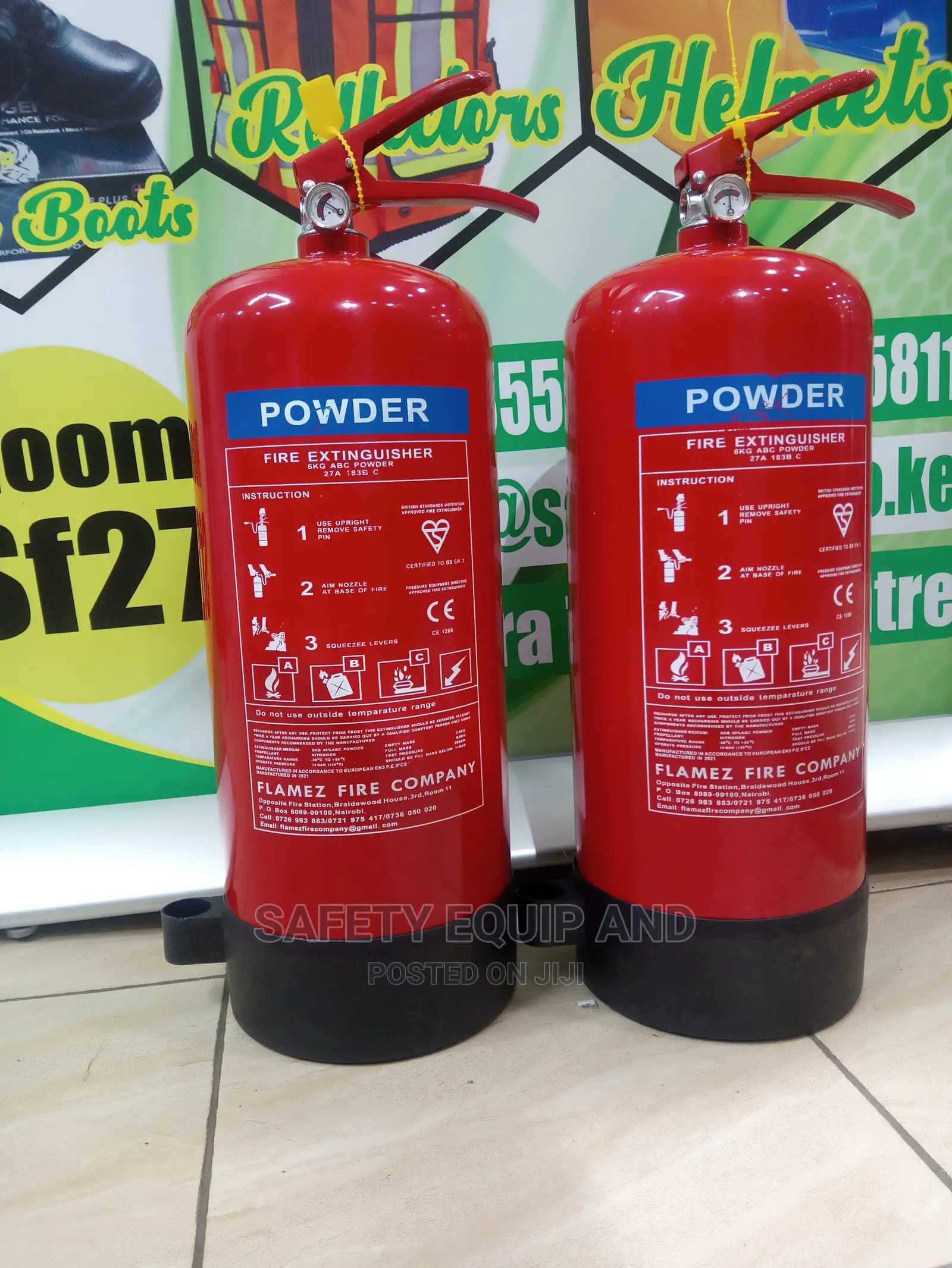 Safety Emergency Fore Extinguishers