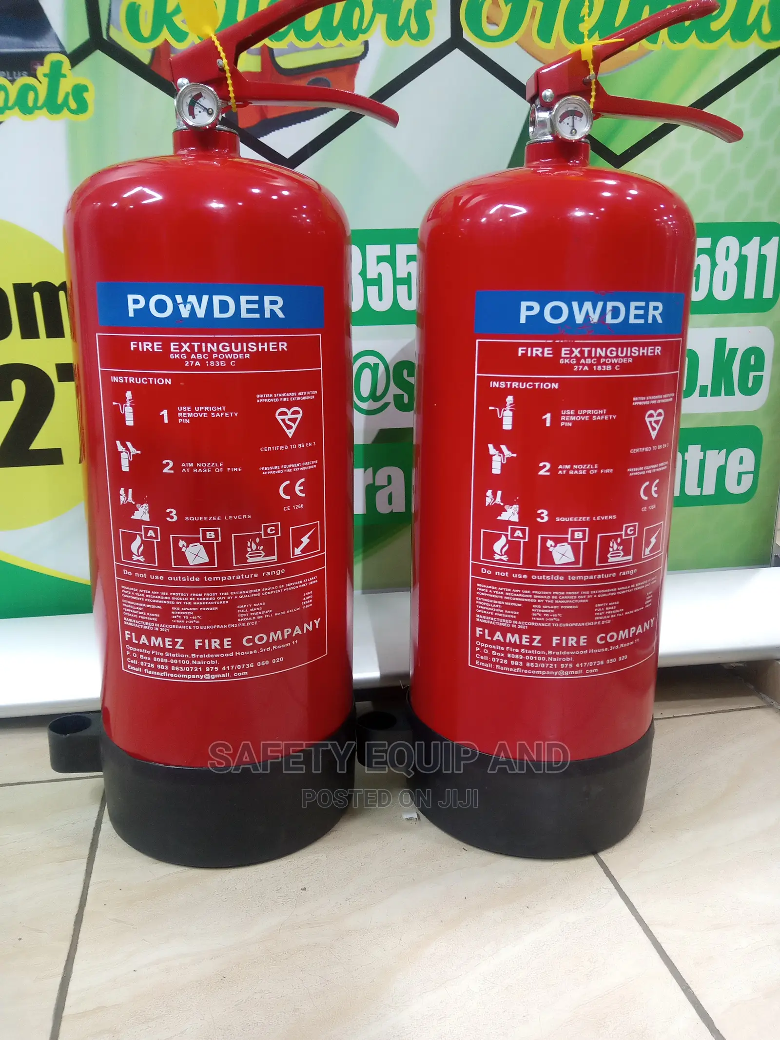 Extinguisher-Emegency Fire Safety