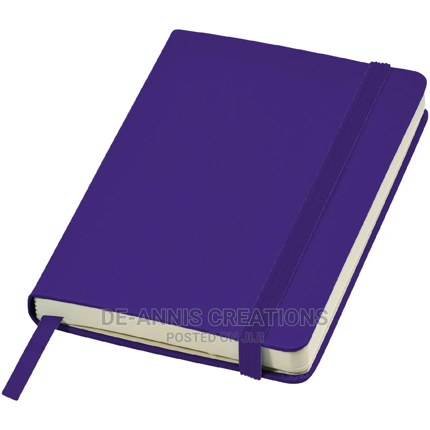 Purple A6 Size Notebook