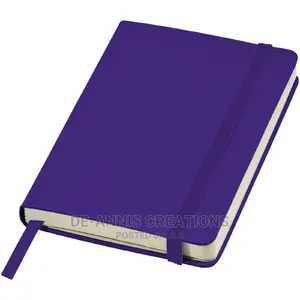 Purple A6 Size Notebook