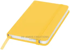 Yellow A6 Size Notebooks