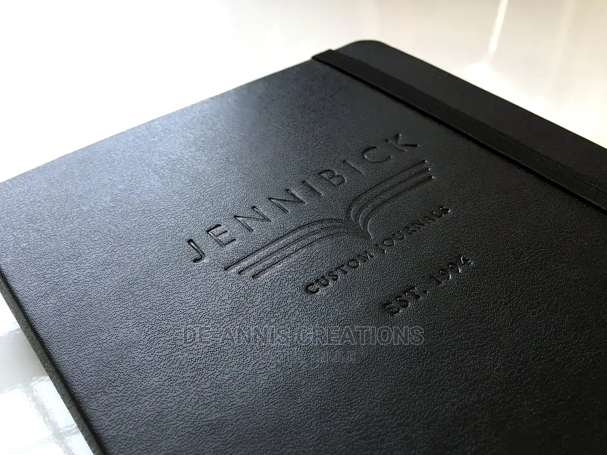 Debossed Leather Notebooks