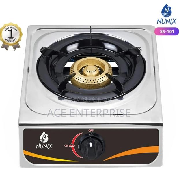 Nunix Single Burner Gas Cooker. - main view