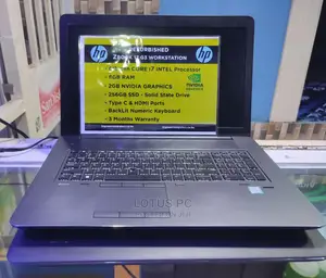 Laptop HP ZBook 17 G3 8GB Intel Core I7 SSD 256GB