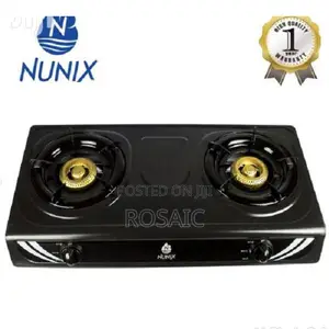 2 Burner Black + 1 Year Warranty