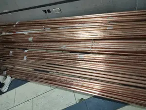 Copper Pipes Straight Different Sizes