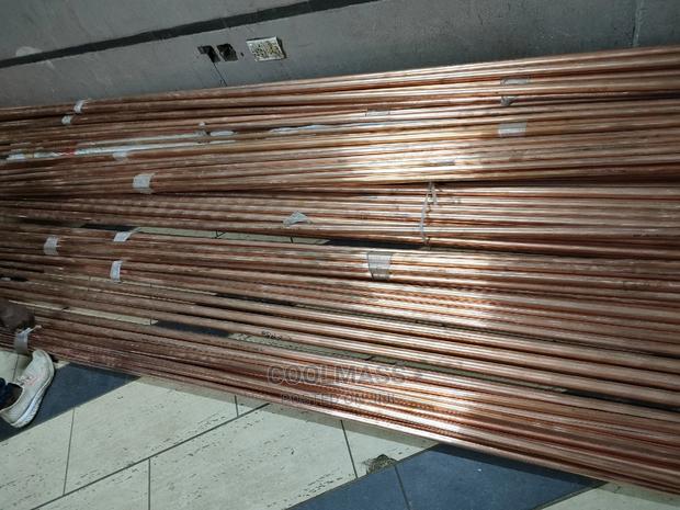 Copper Pipes Straight Different Sizes
