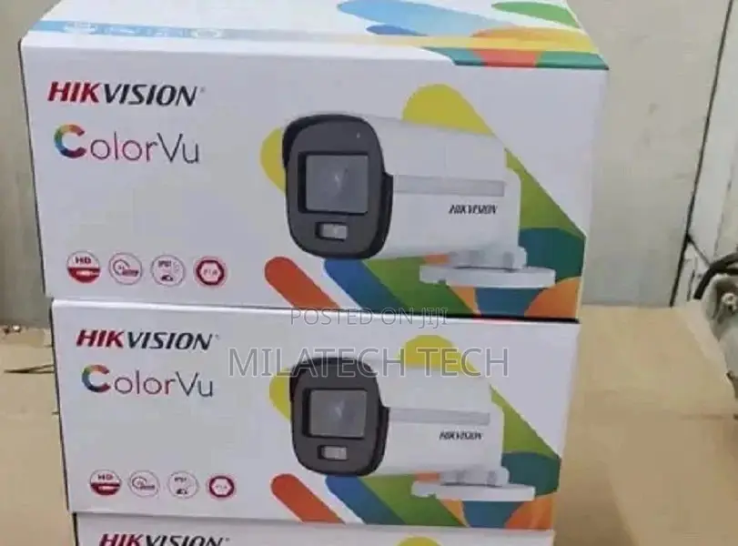 Reliable Hikvision 1080P Full HD 2MP Colorvu CCTV Cameras
