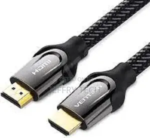 Vention Nylon Braided HDMI Cable 3M Black Metal Type