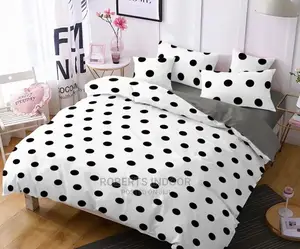 Black and White Elegant Duvet