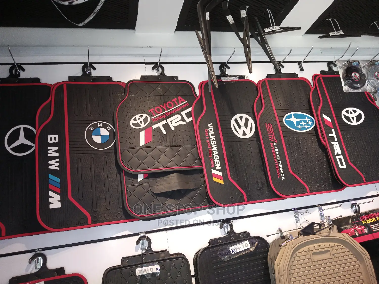 Different Models Branded Mats