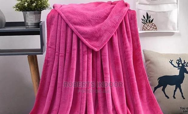 Pink Coral Fleece Blanket