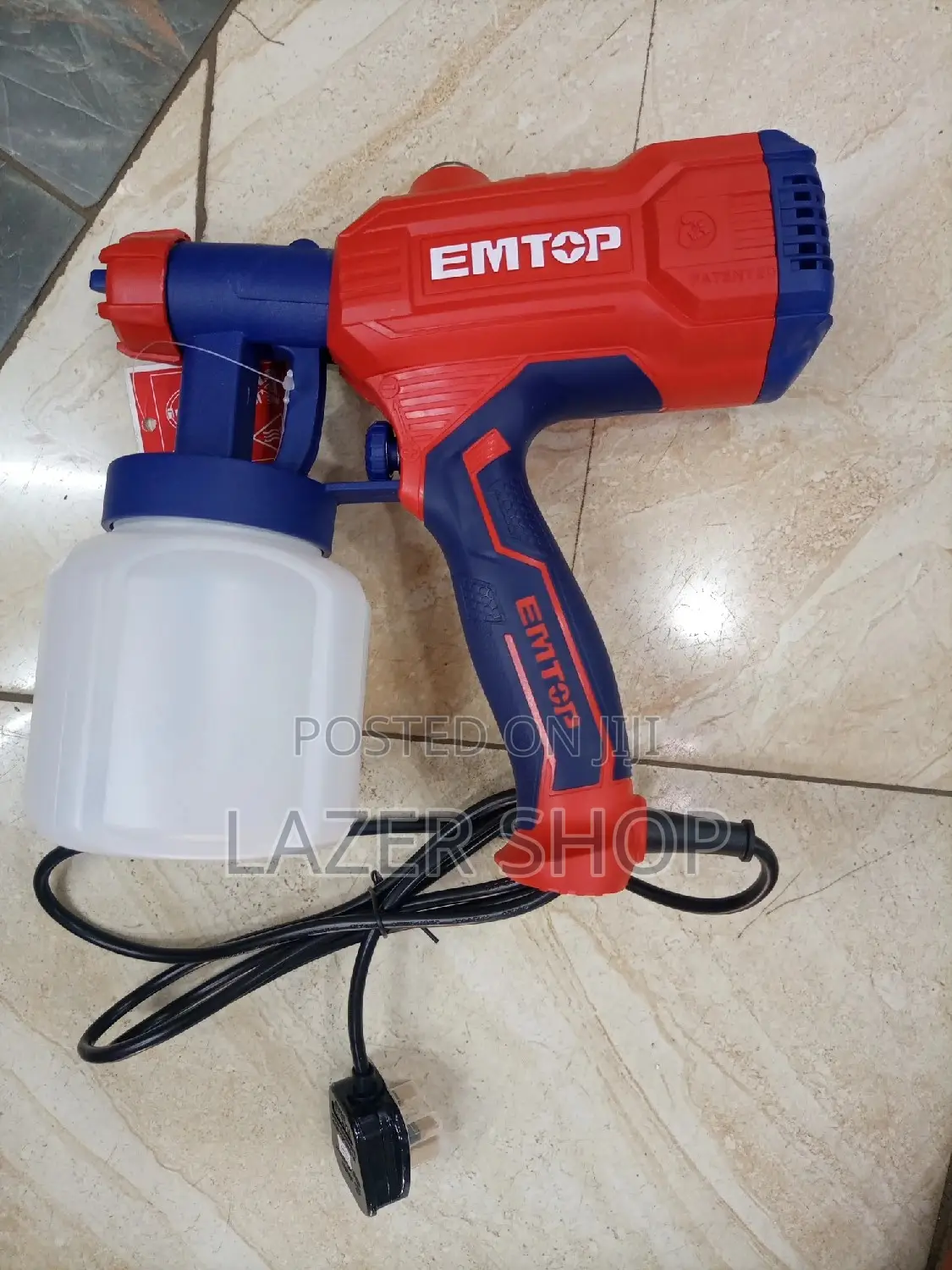 Emtop Spray Gun, Corded