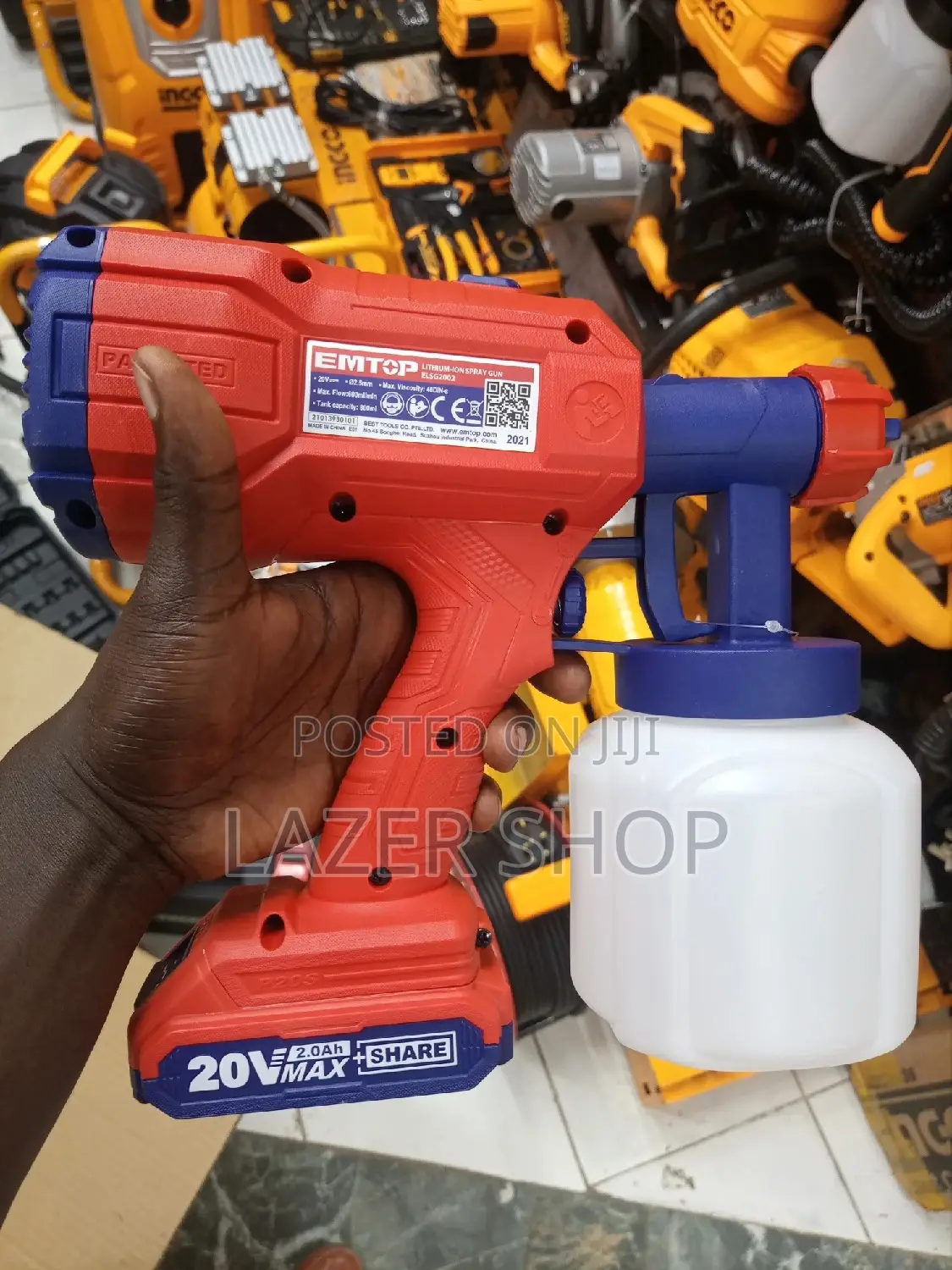 Emtop Cordless Sprayer
