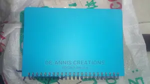 Cyan Blue Spring Notebooks