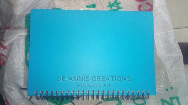 Cyan Blue Spring Notebooks - main view