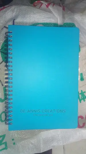 Cyan Blue Spring Notebooks