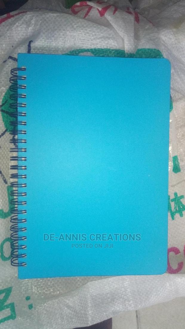 Cyan Blue Spring Notebooks - thumbnail 2