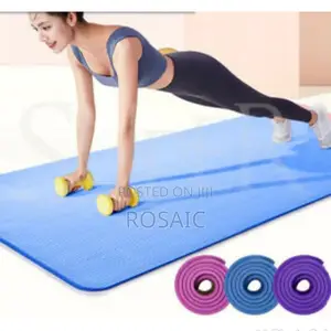 Blue Yoga Mat
