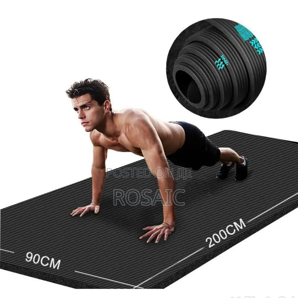 Black Yoga Mat