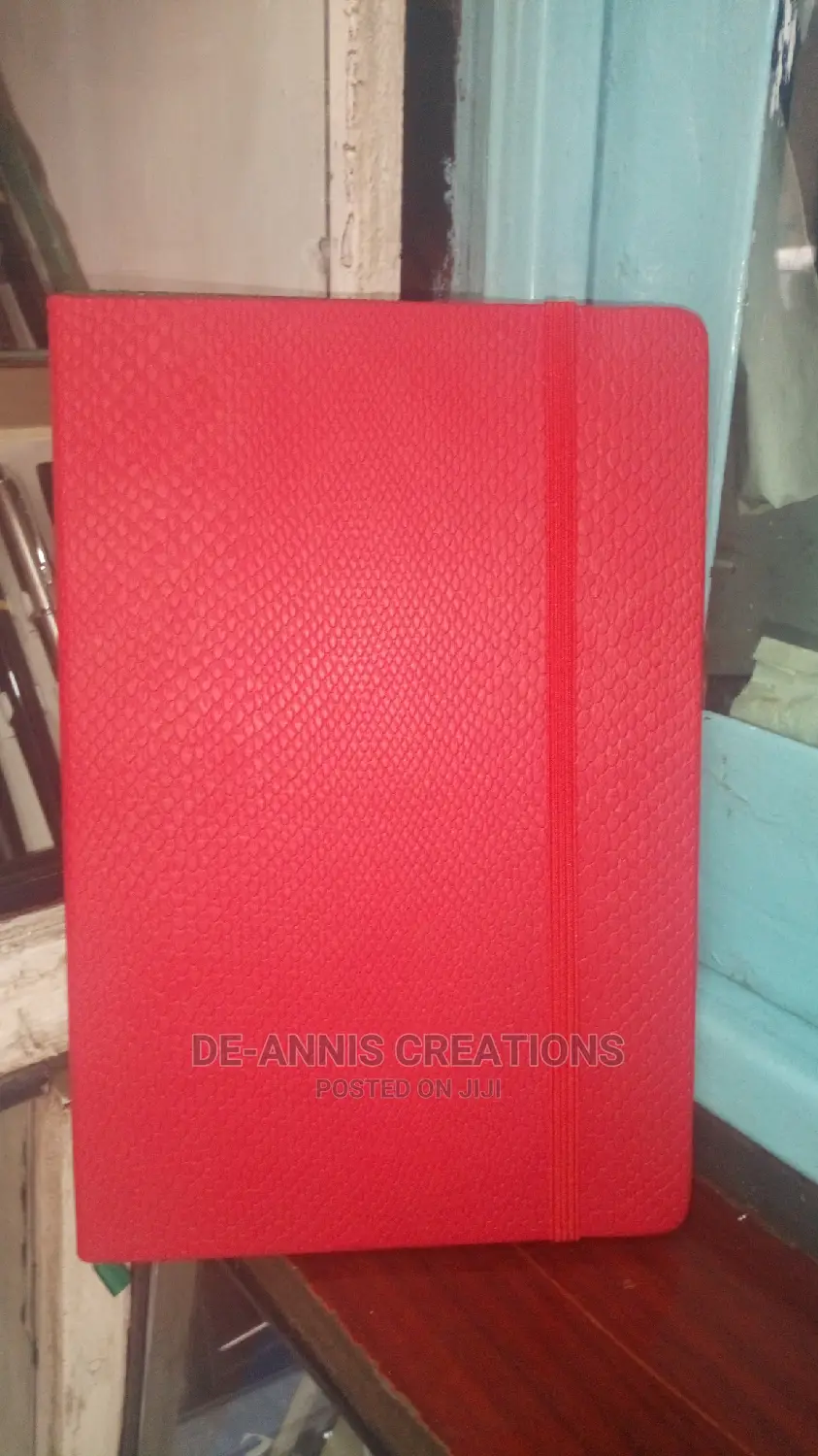 Red Scale Notebook